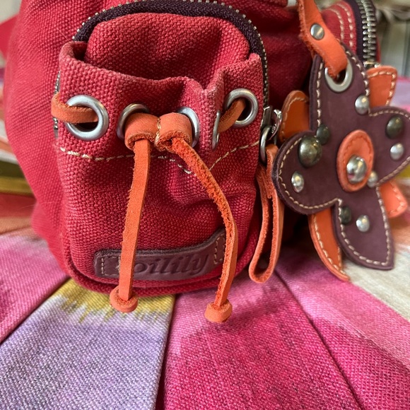 Oilily red hippie handbag - Picture 4 of 9